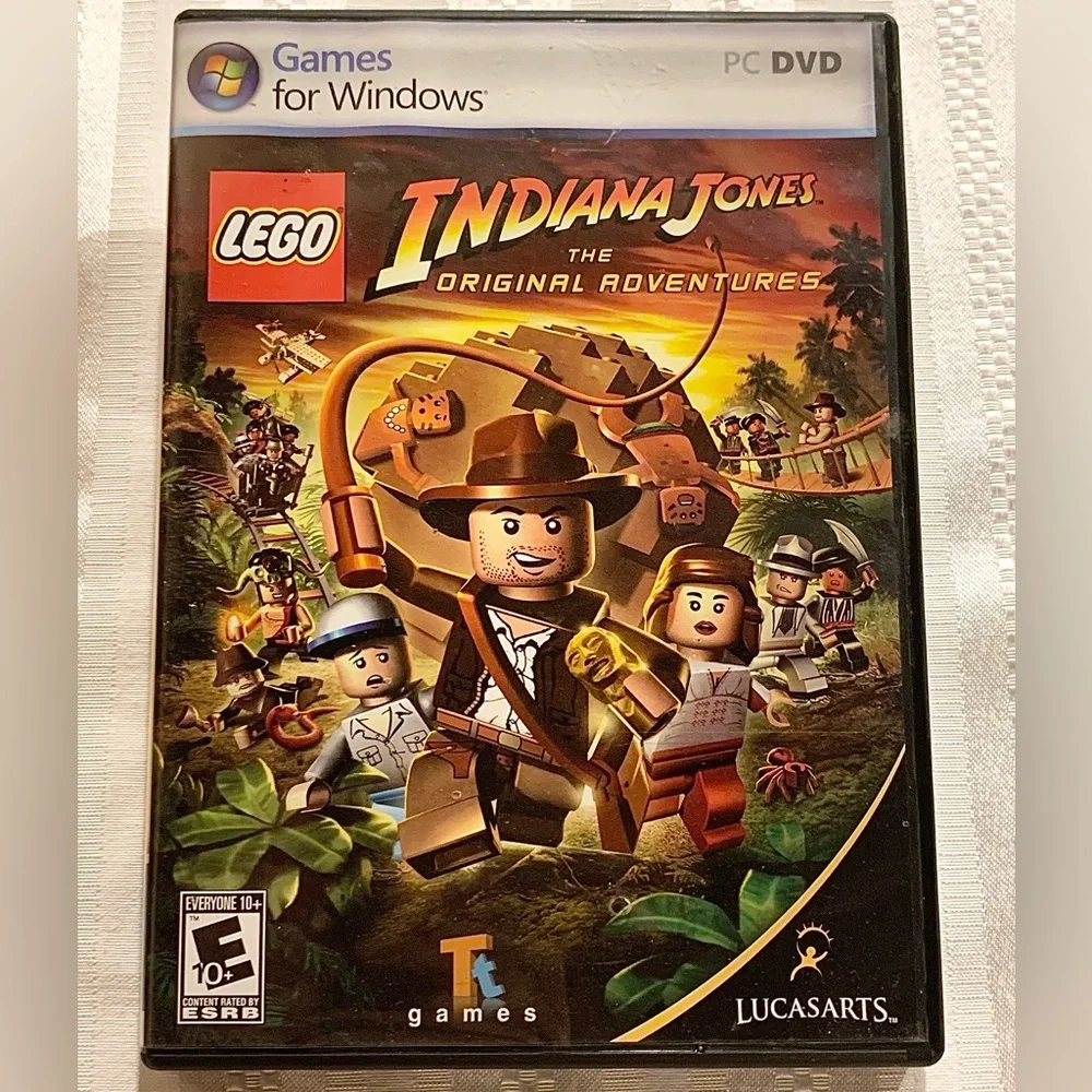 Lego Indiana Jones:The Original Adventures (PC DVD Games For Windows) Video Game